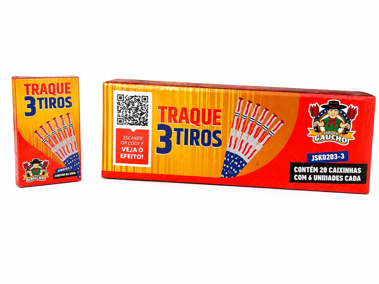 3 tiros